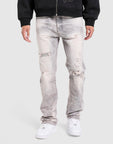 Straight Heavy Whisker Jeans