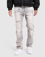 Straight Heavy Whisker Jeans