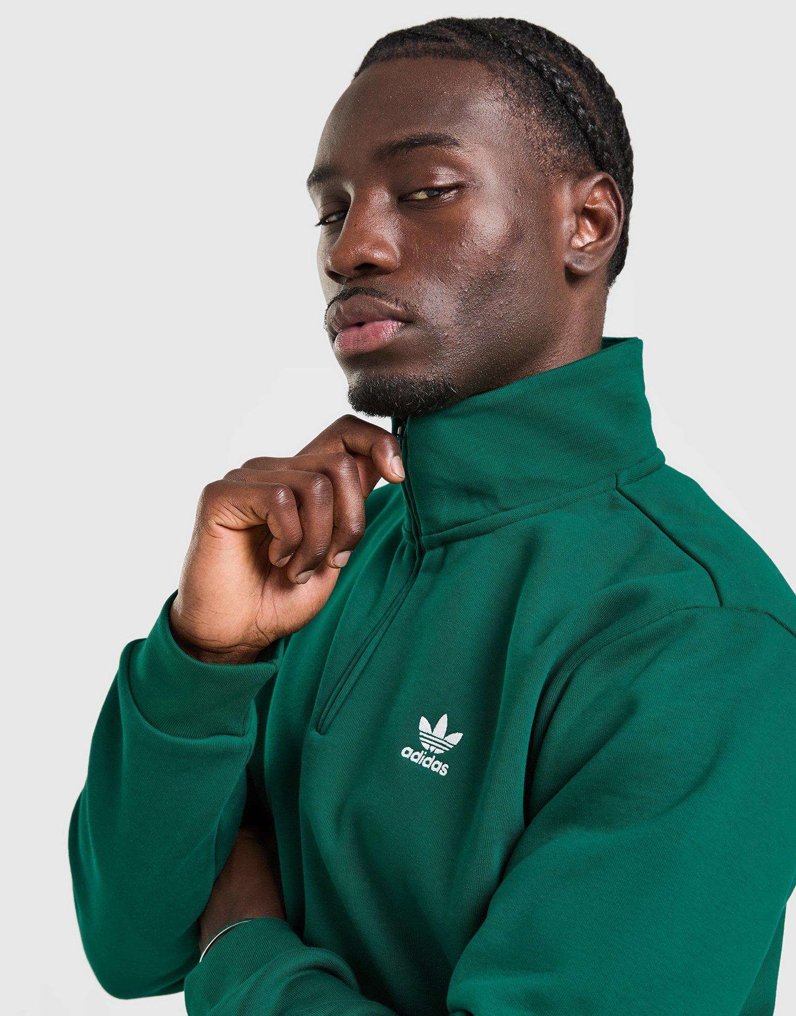Trefoil Essentials 1/4 Zip Sweatshirt