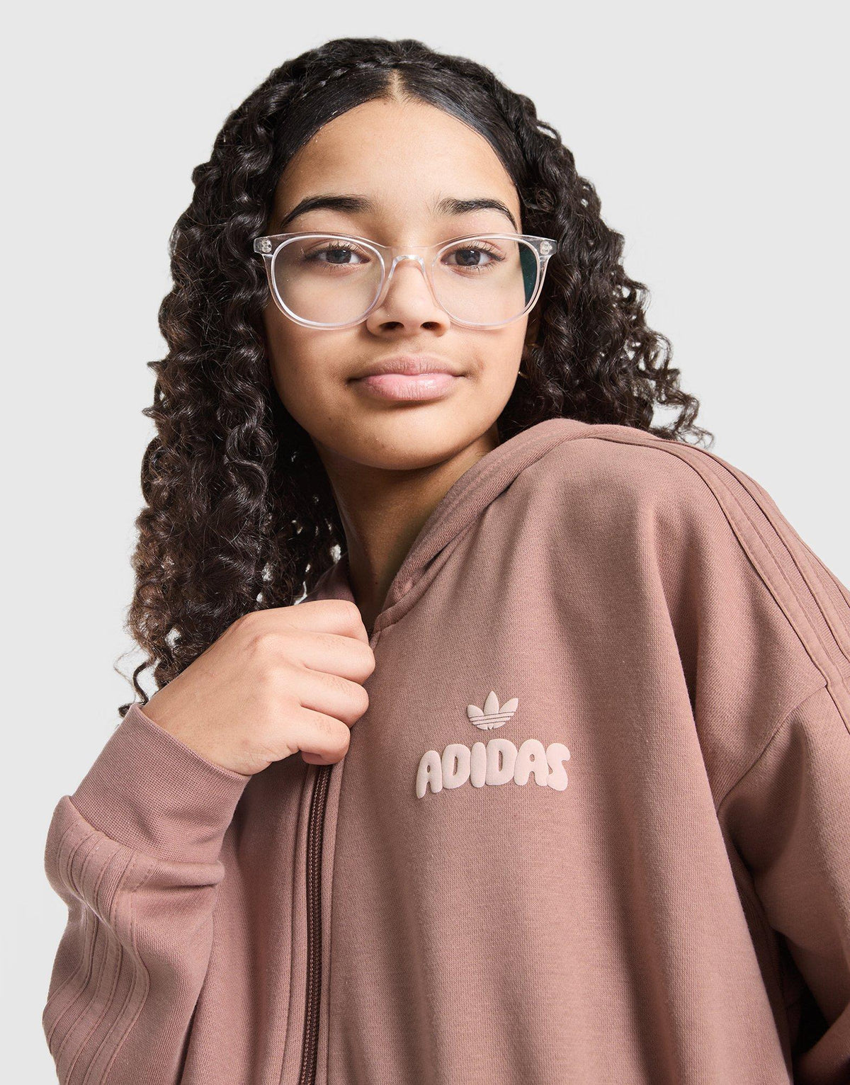 Girls' Logo Full Zip Hoodie Junior