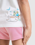 Alice In Wonderland T-Shirt/Shorts Set Children