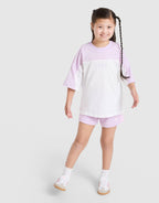 Linear T-Shirt/Shorts Set Children