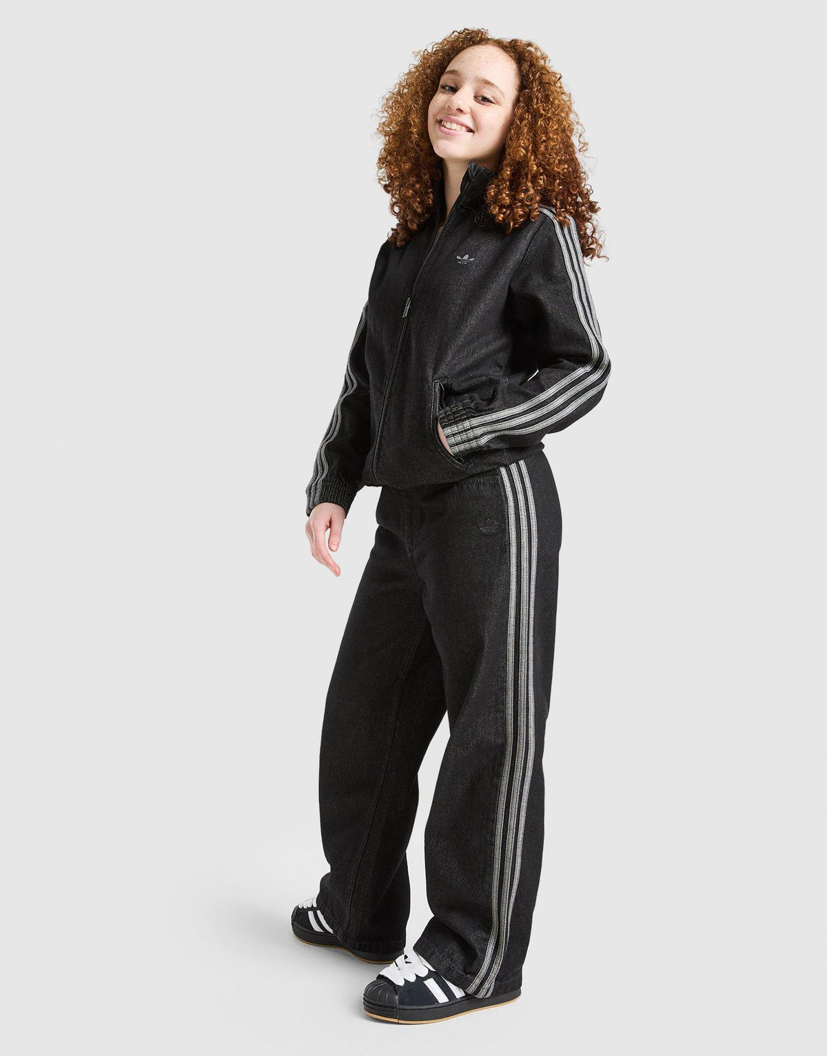 Firebird Denim Track Top Junior's
