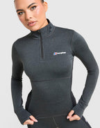 Tech Marl 1/4 Zip Top