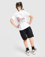 Full Box Logo T-Shirt/Shorts Set Children