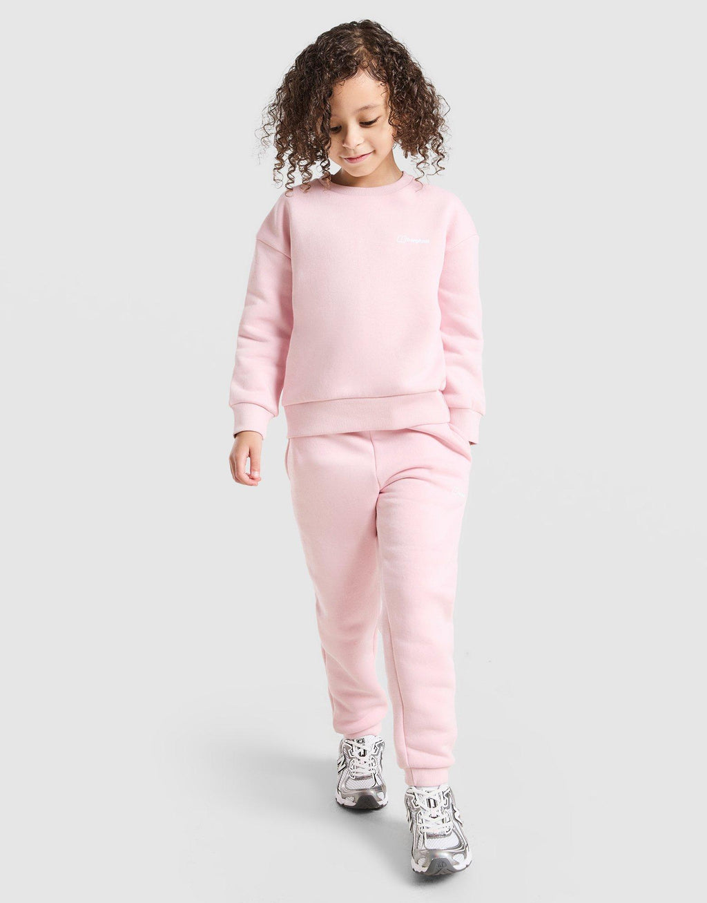 Girls' Logo Crew/Joggers Set Children