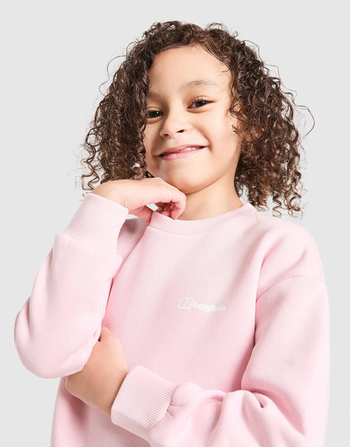 Girls' Logo Crew/Joggers Set Children