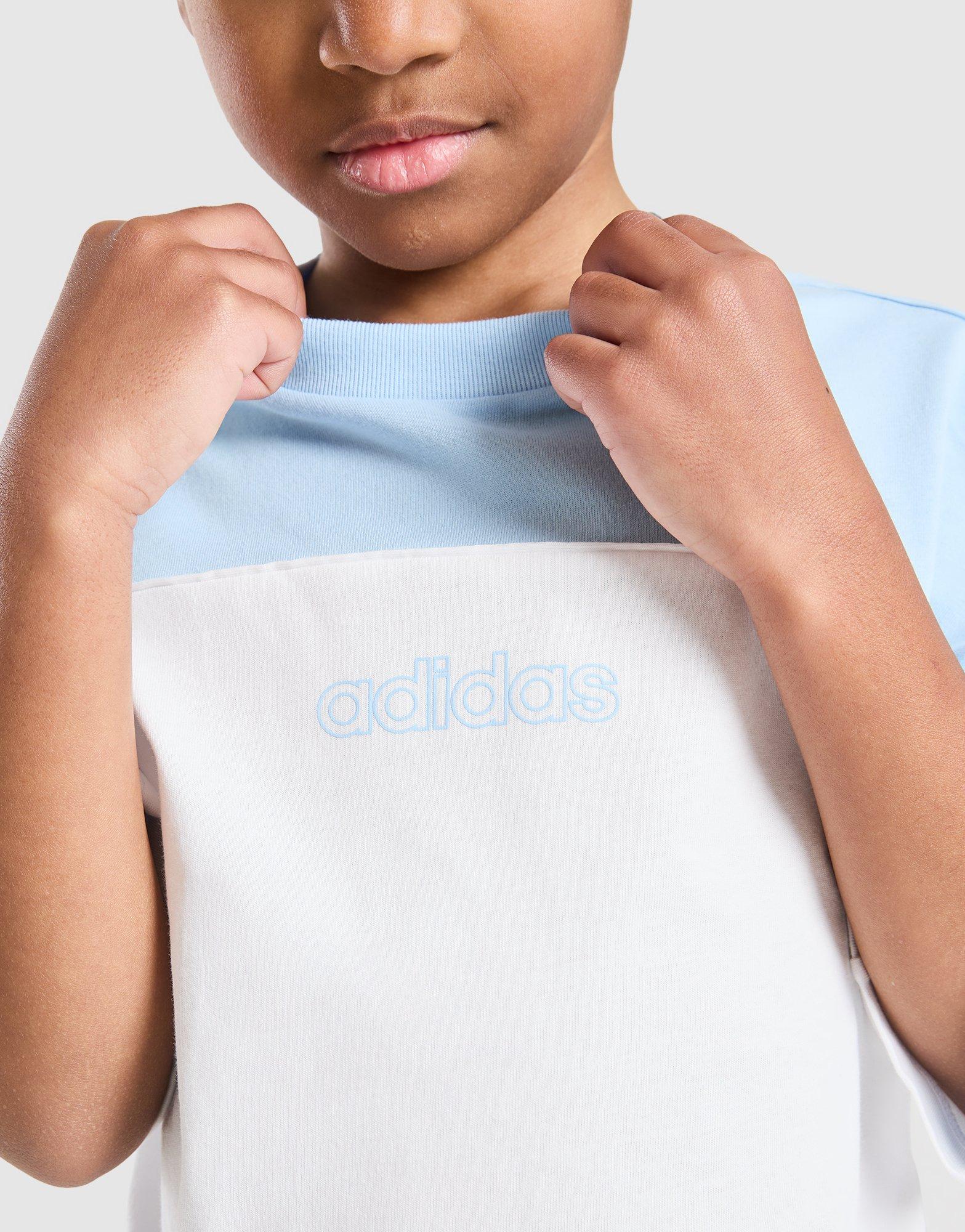 Linear T-Shirt/Shorts Set Children