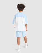 Linear T-Shirt/Shorts Set Children
