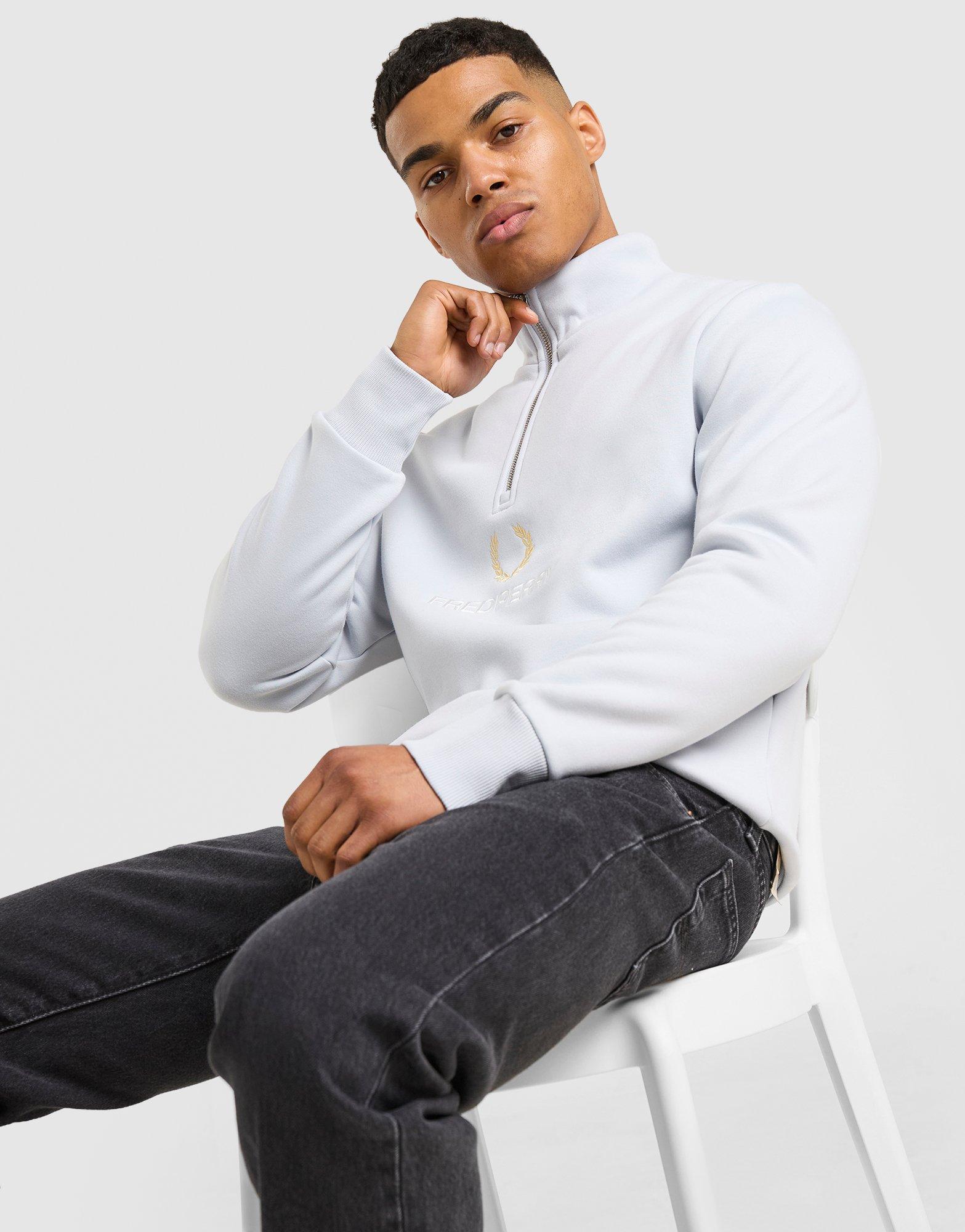 1/4 Zip Track Top