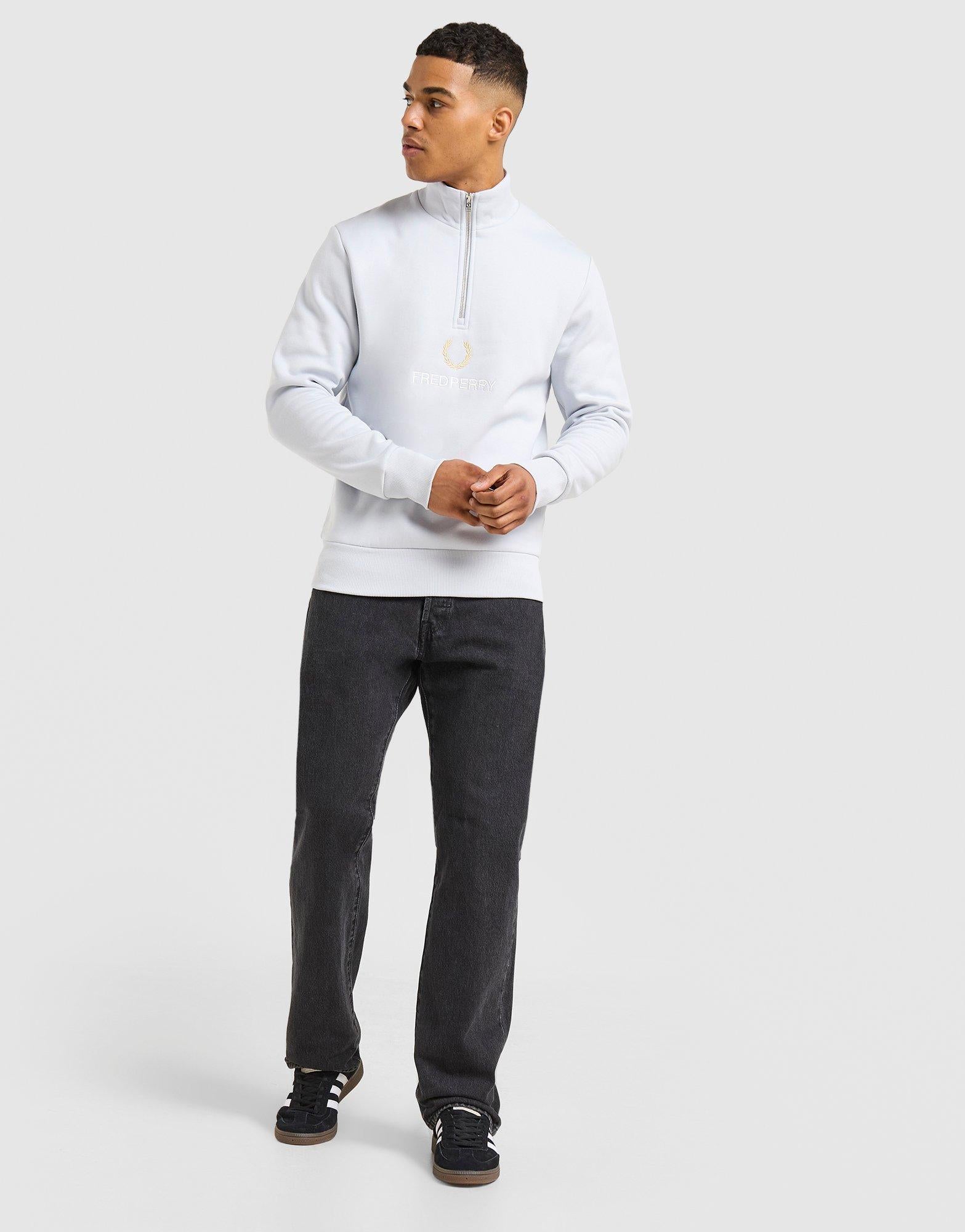 1/4 Zip Track Top