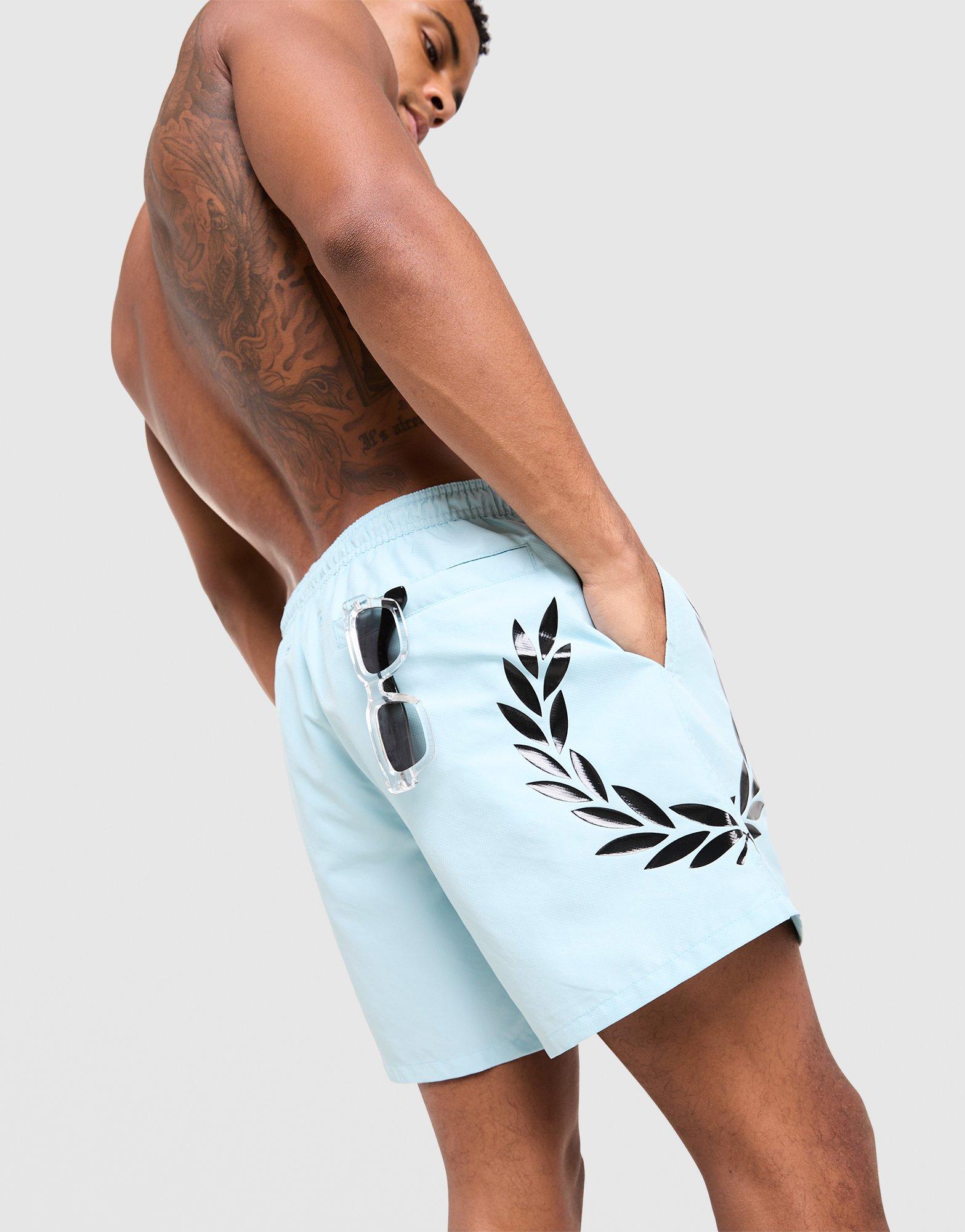 Side Laurel Wreath Swim Shorts