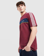 Colour Block Retro T-Shirt