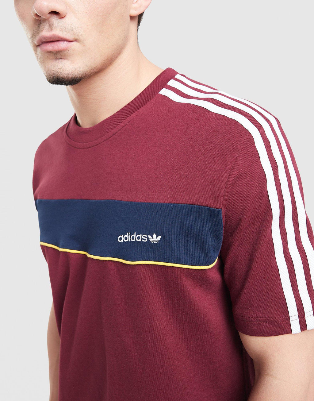 Colour Block Retro T-Shirt