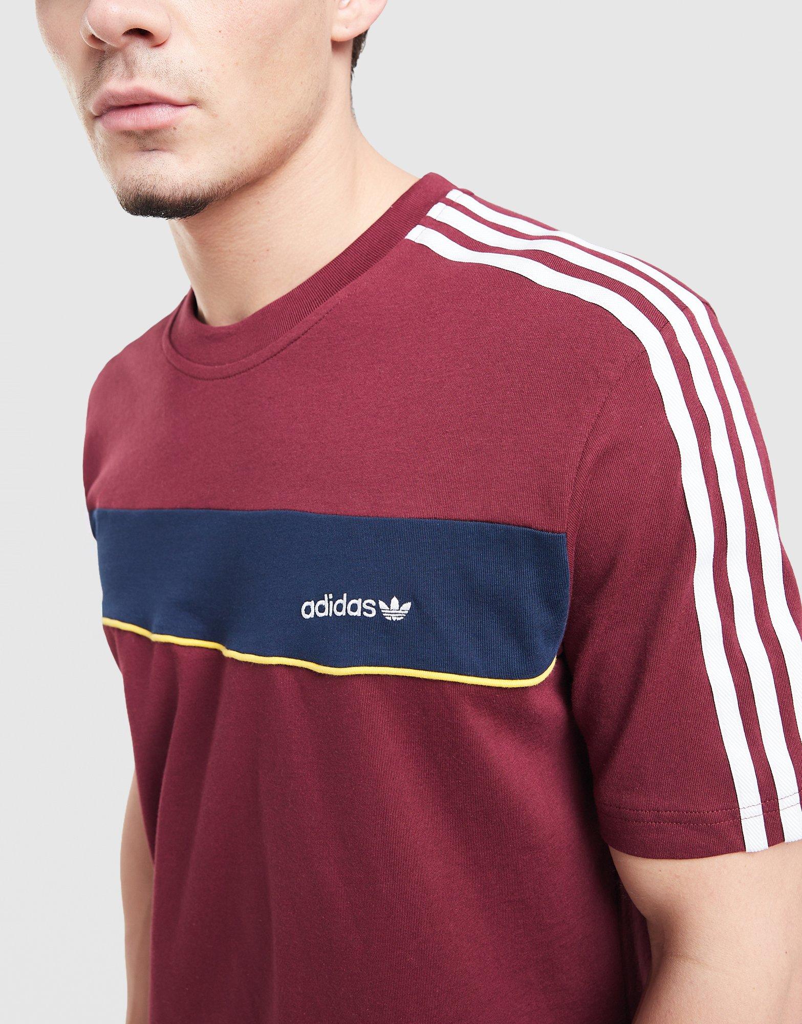 Colour Block Retro T-Shirt