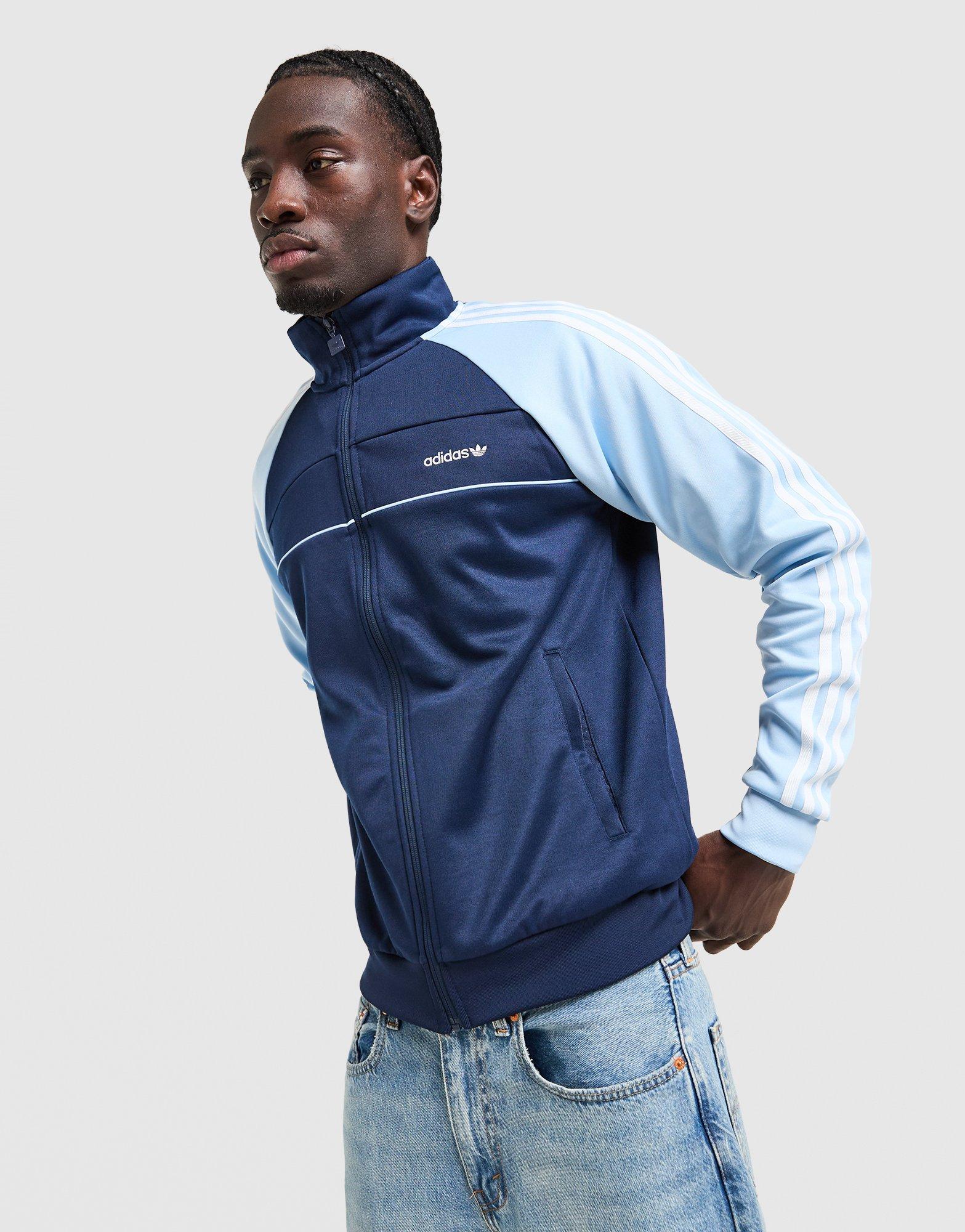 Colour Block Retro Track Top