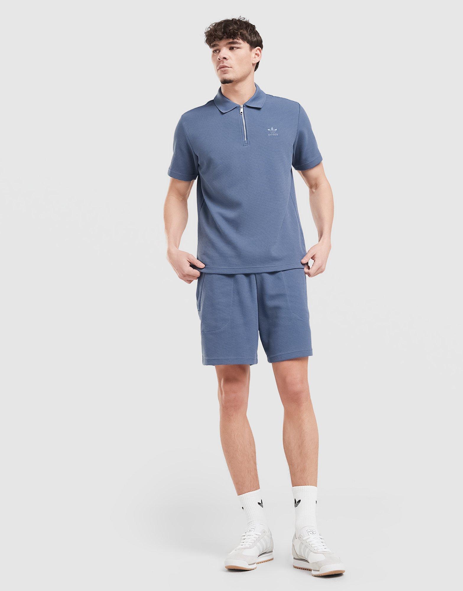 Waffle Polo Shirt