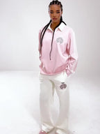Emblem Wide Leg Joggers