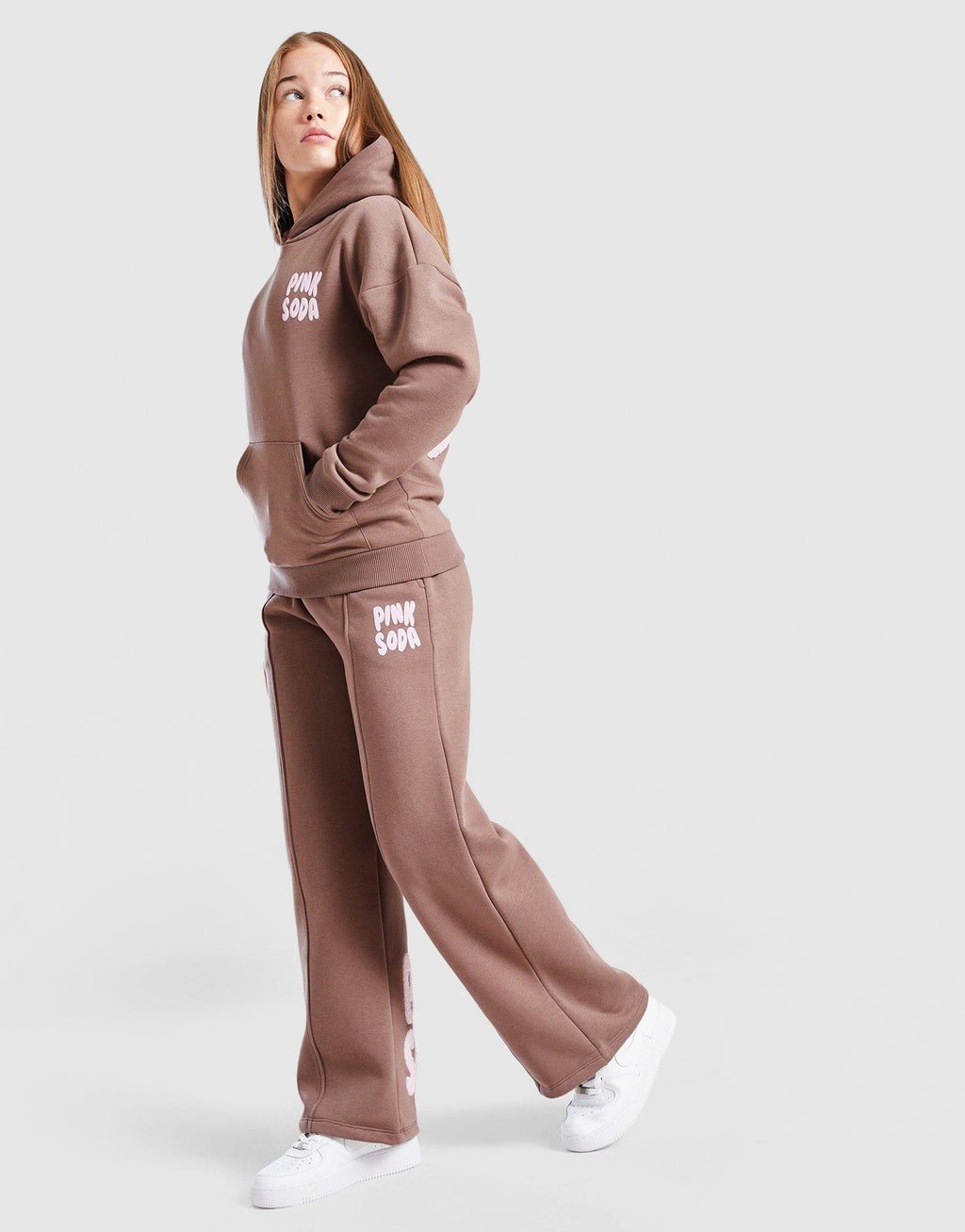 Girls' Mix Twill Joggers Junior