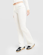 Logo Fold Over Flare Leggings
