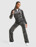 Cross Wash Velour Track Pants