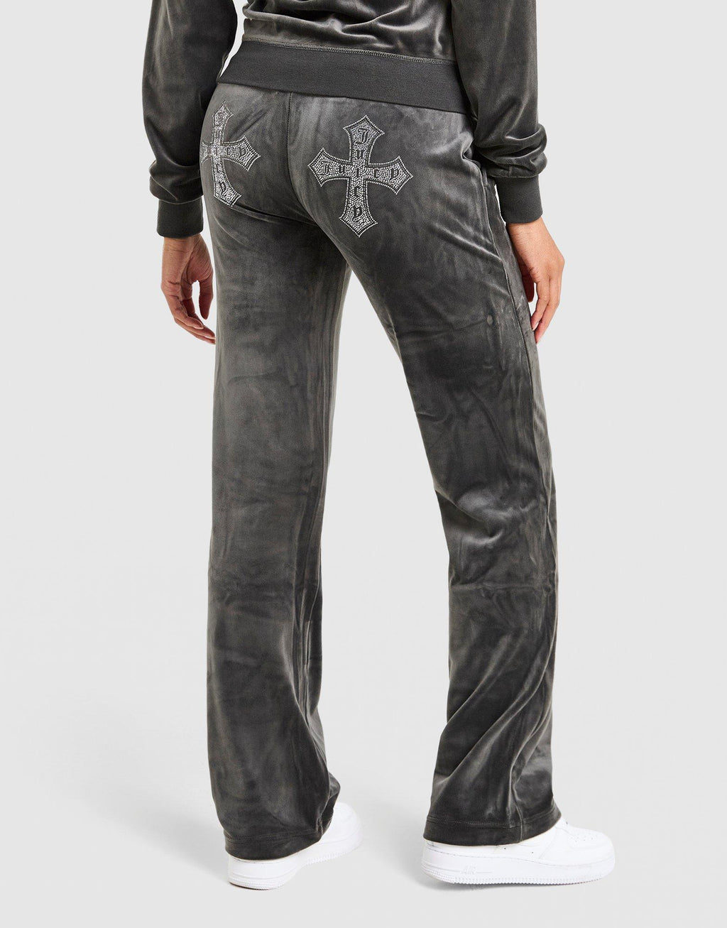 Cross Wash Velour Track Pants