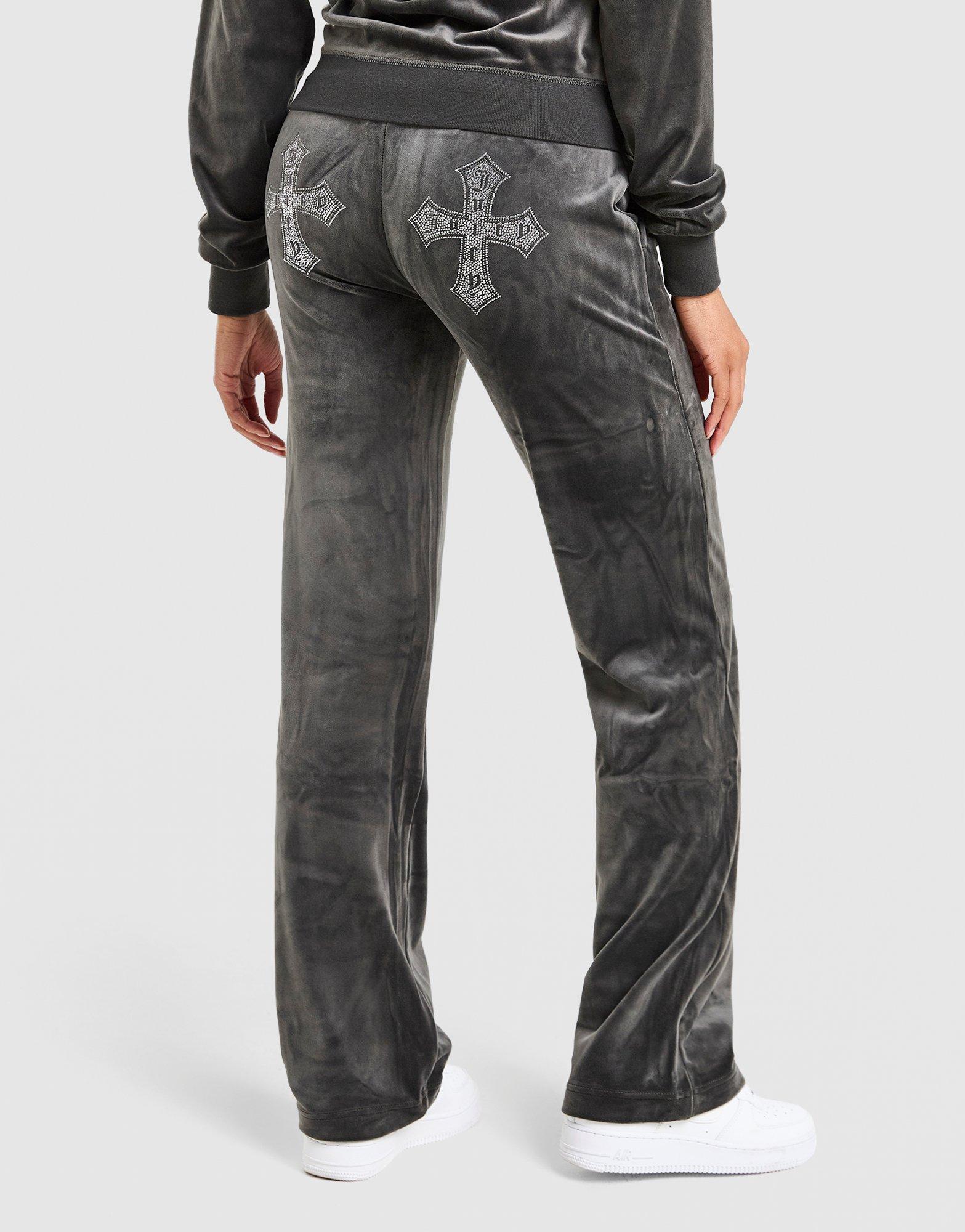 Cross Wash Velour Track Pants