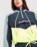 Azure Cropped Windbreaker