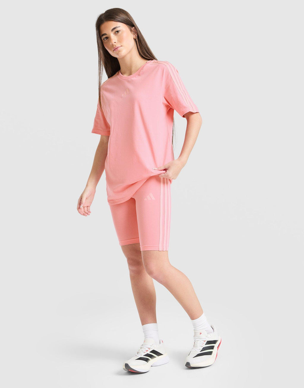 Girls' Badge of Sport Oversized Shorts Junior