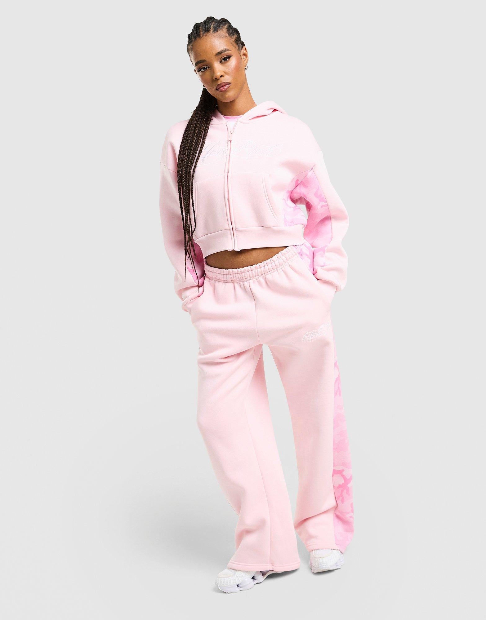 Field Camo Wide Leg Joggers