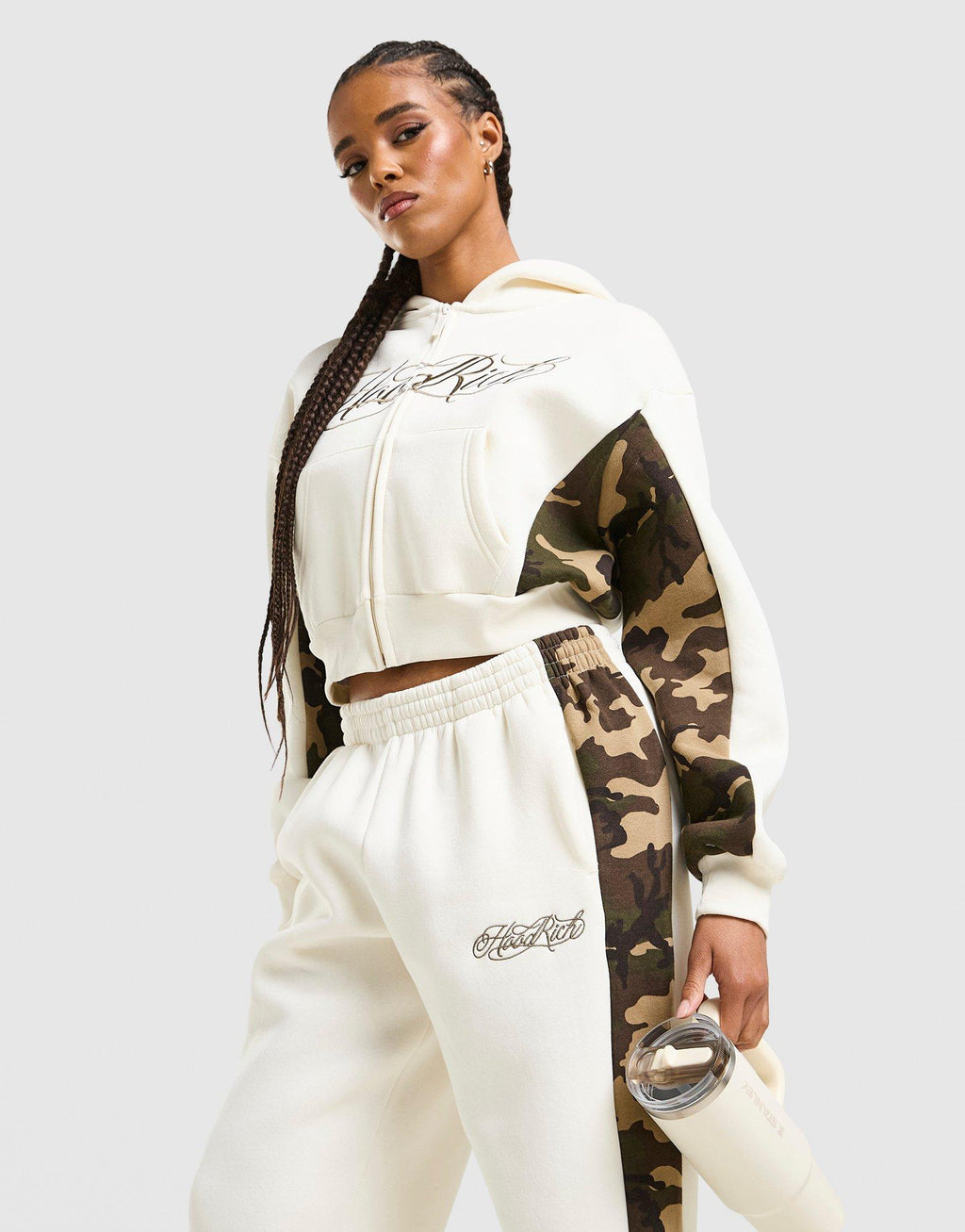 Field Camo Full Zip Hoodie