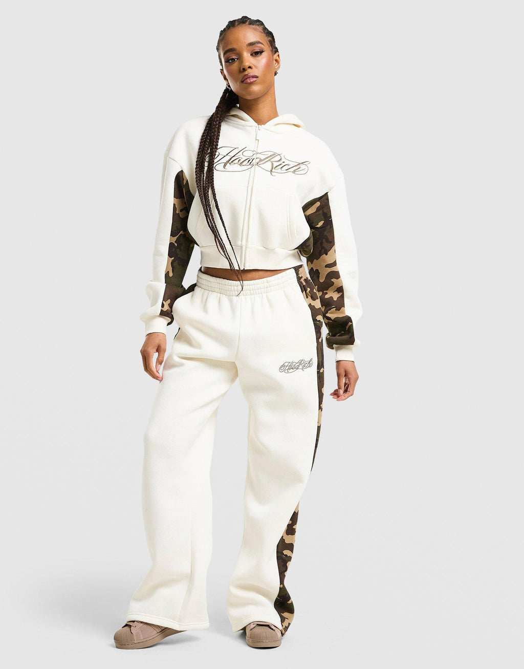 Field Camo Full Zip Hoodie