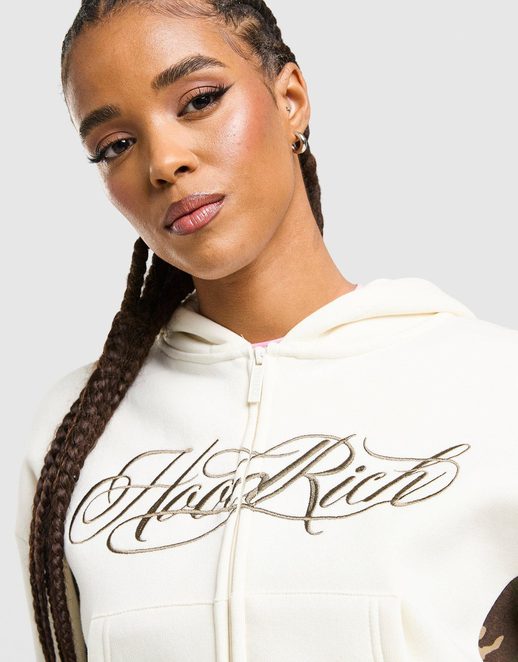Field Camo Full Zip Hoodie