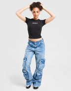 Token Cargo Denim Jeans