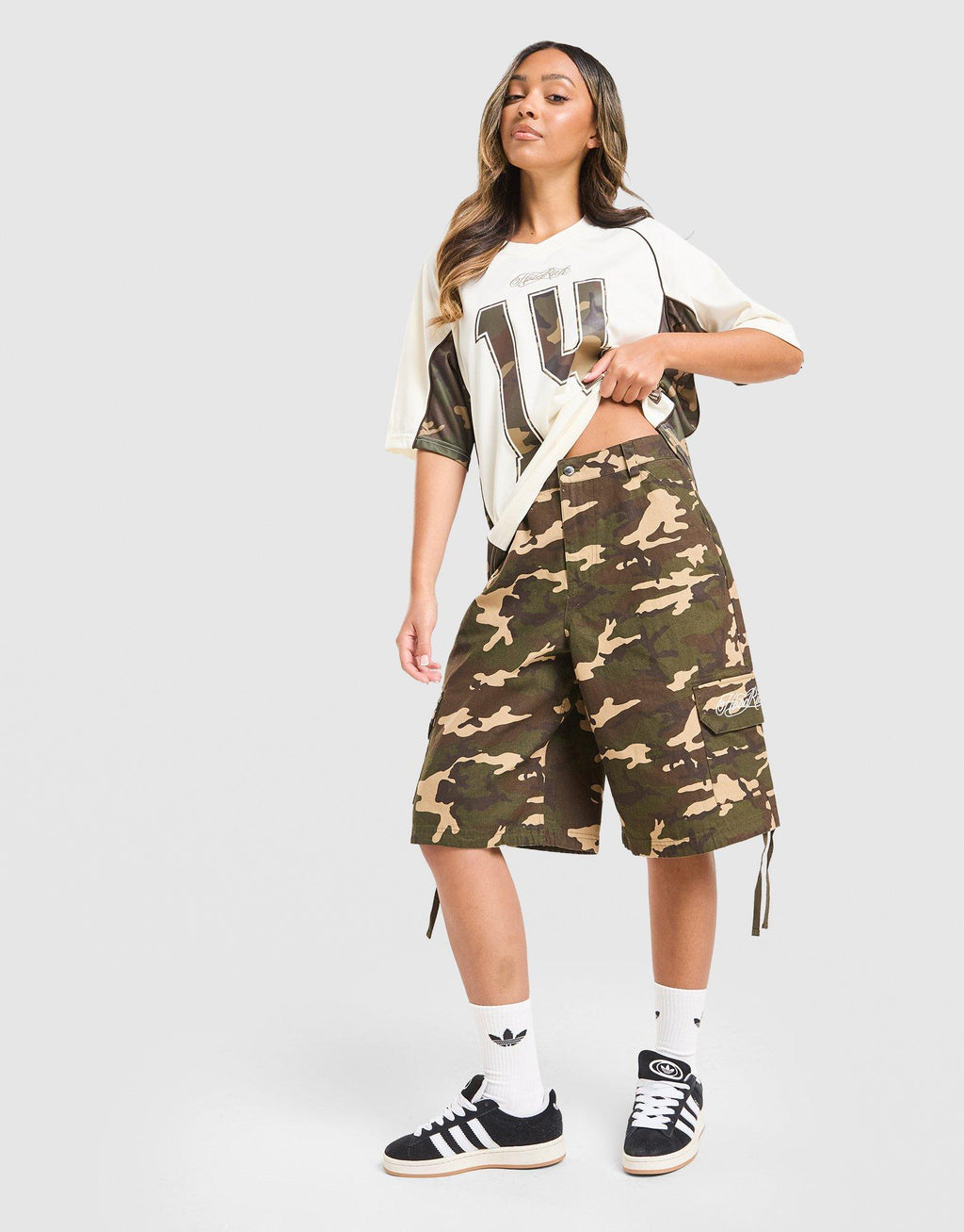 Field Camo Jorts