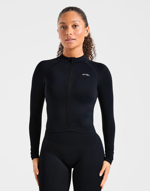 Enhance Full-Zip Track Top
