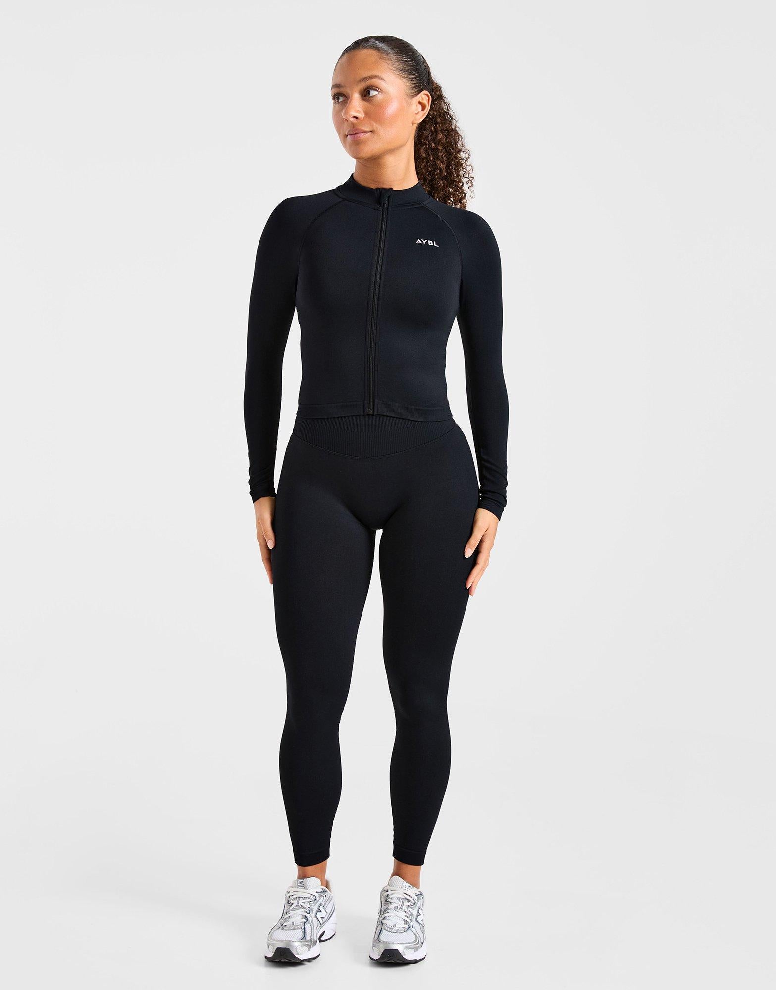 Enhance Full-Zip Track Top