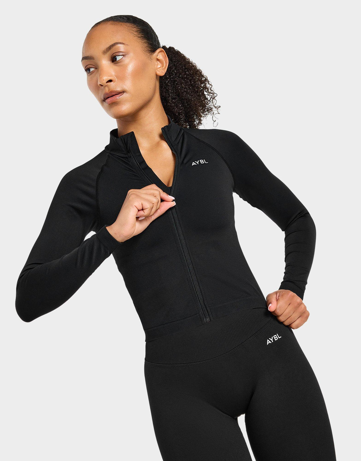 Enhance Full-Zip Track Top