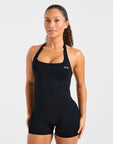 Enhance Seamless Halterneck Top