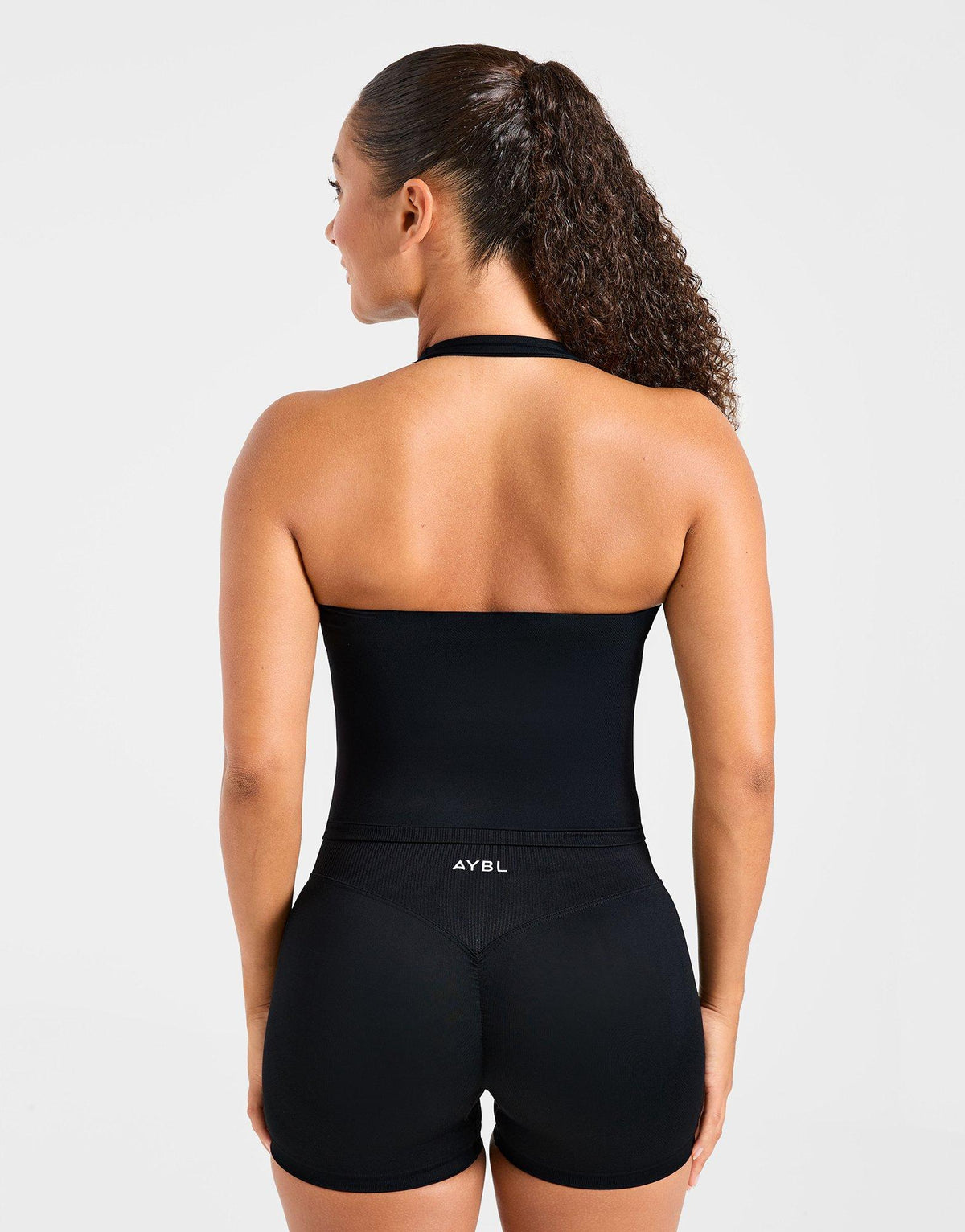 Enhance Seamless Halterneck Top