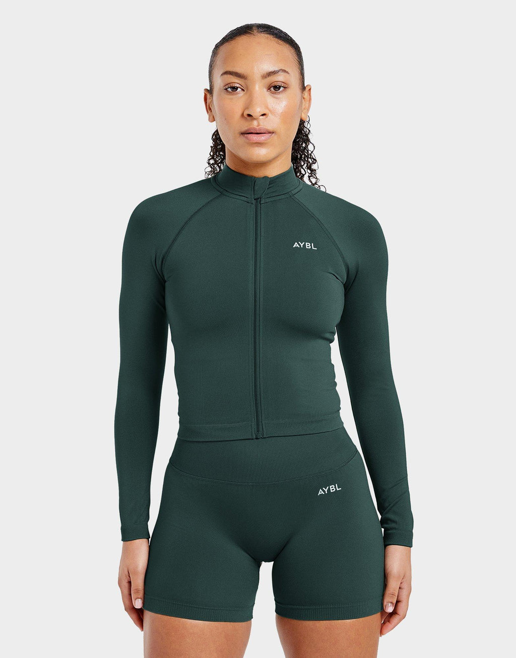 Adapt Seamless Full-Zip Top
