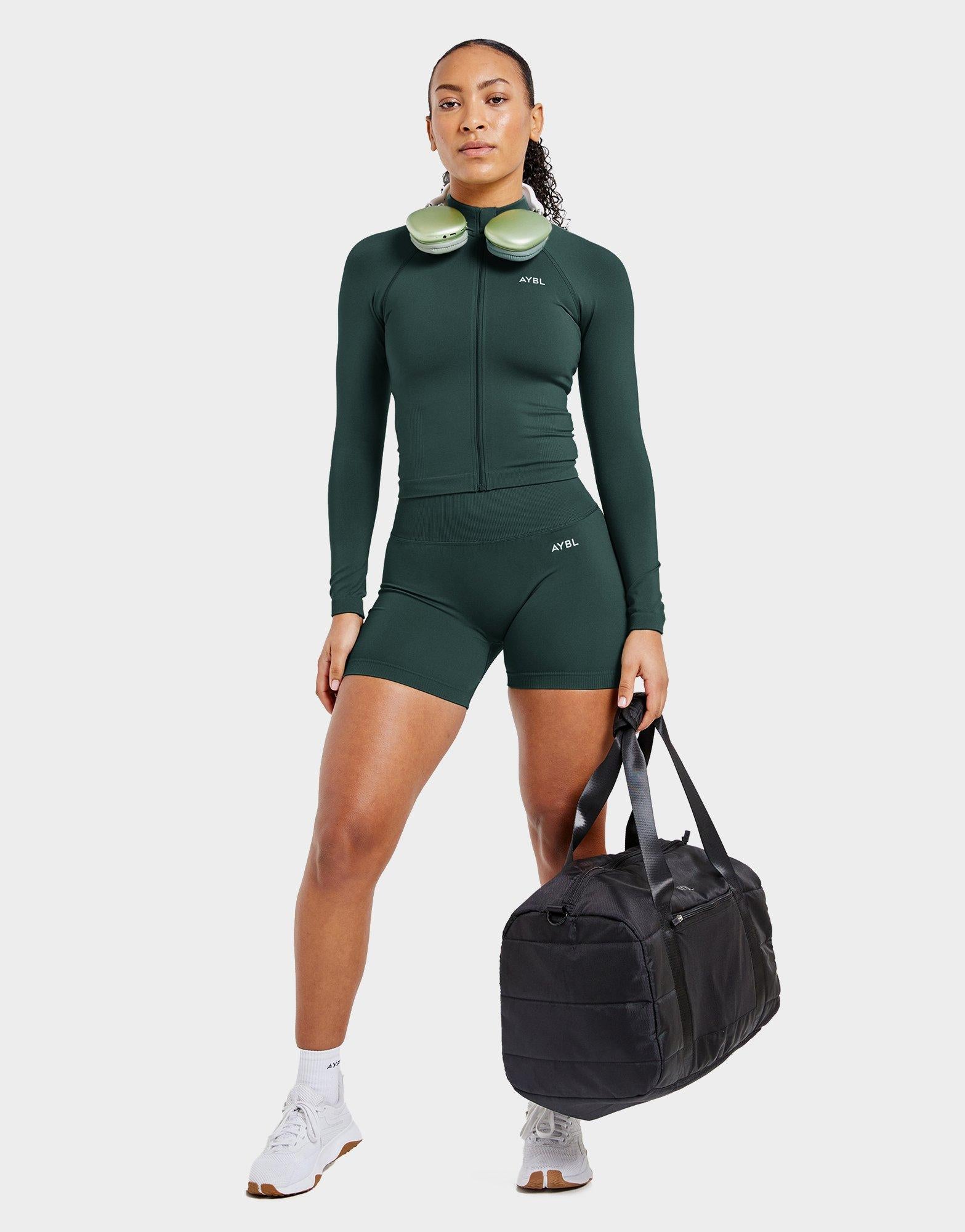Adapt Seamless Full-Zip Top