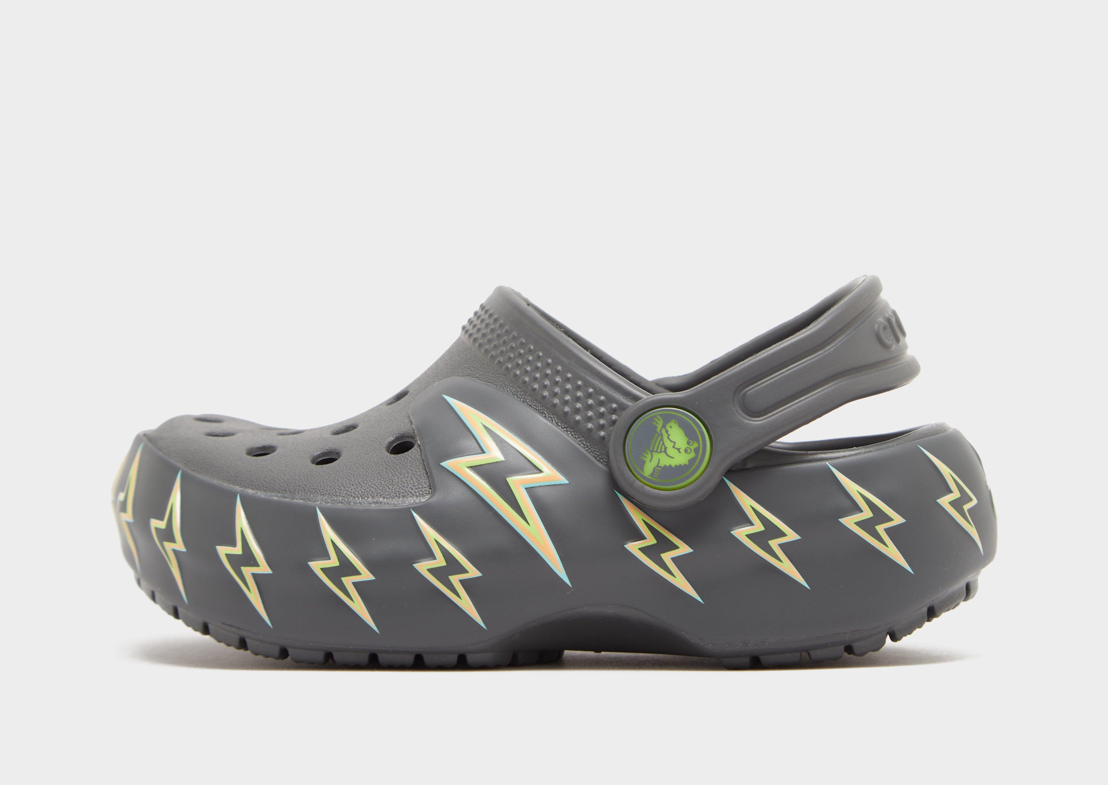 Classic Clog 'Lightning Bolt Light-Up' Infant's