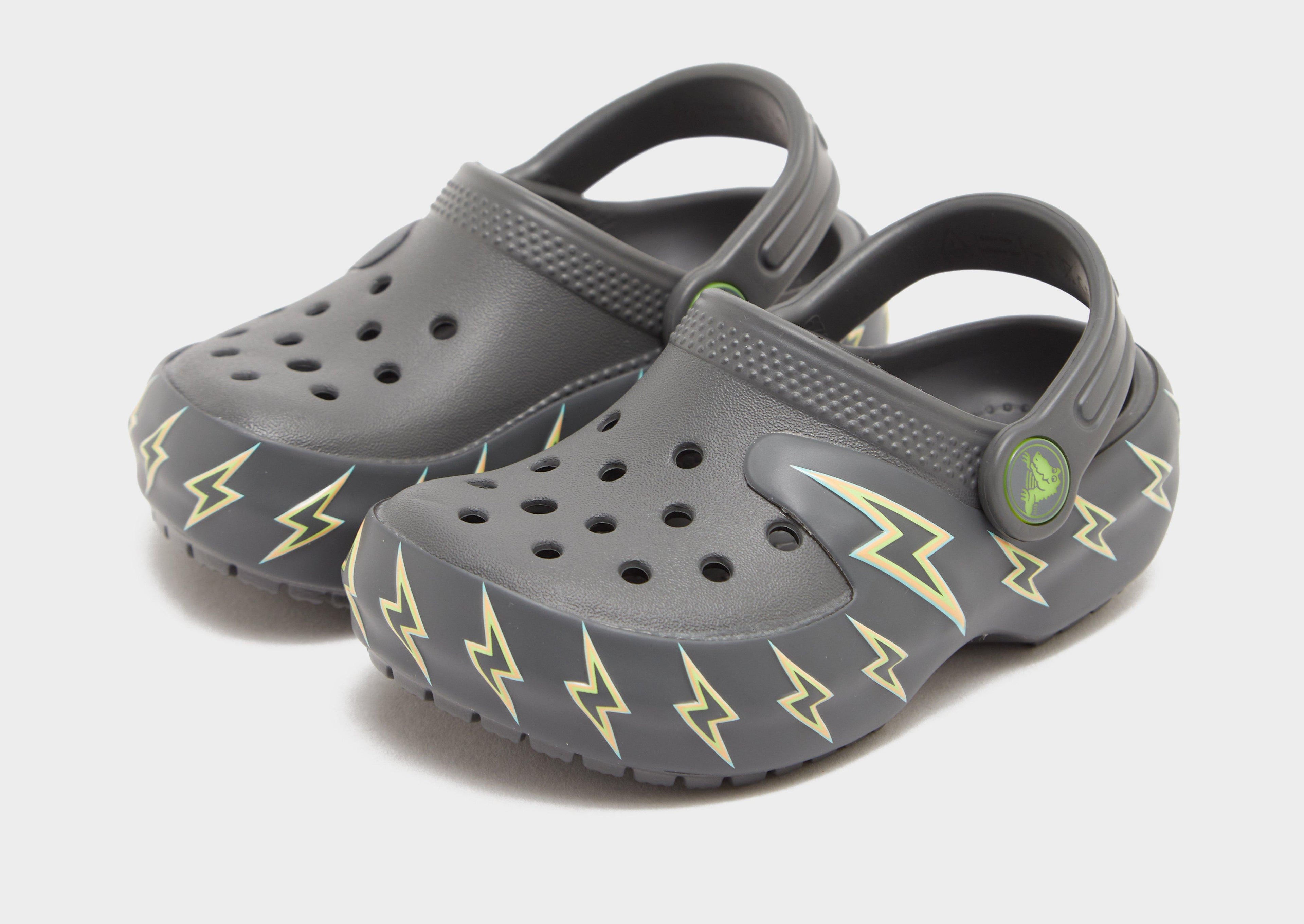 Classic Clog 'Lightning Bolt Light-Up' Infant's