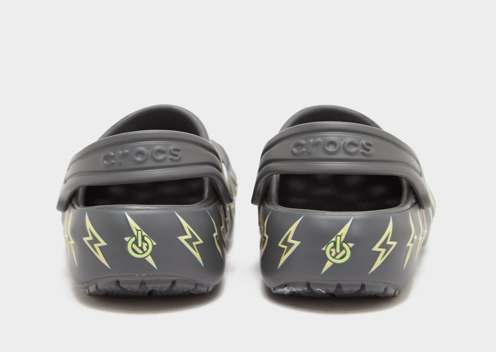 Classic Clog 'Lightning Bolt Light-Up' Infant's