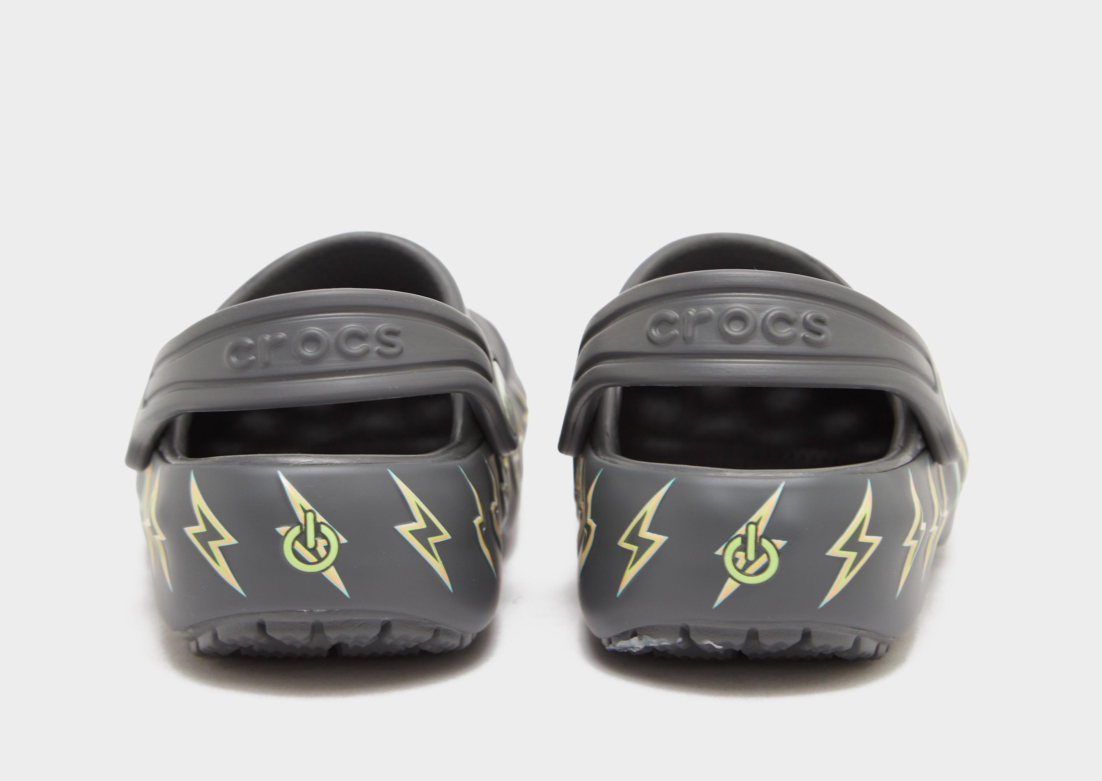 Classic Clog 'Lightning Bolt Light-Up' Infant's