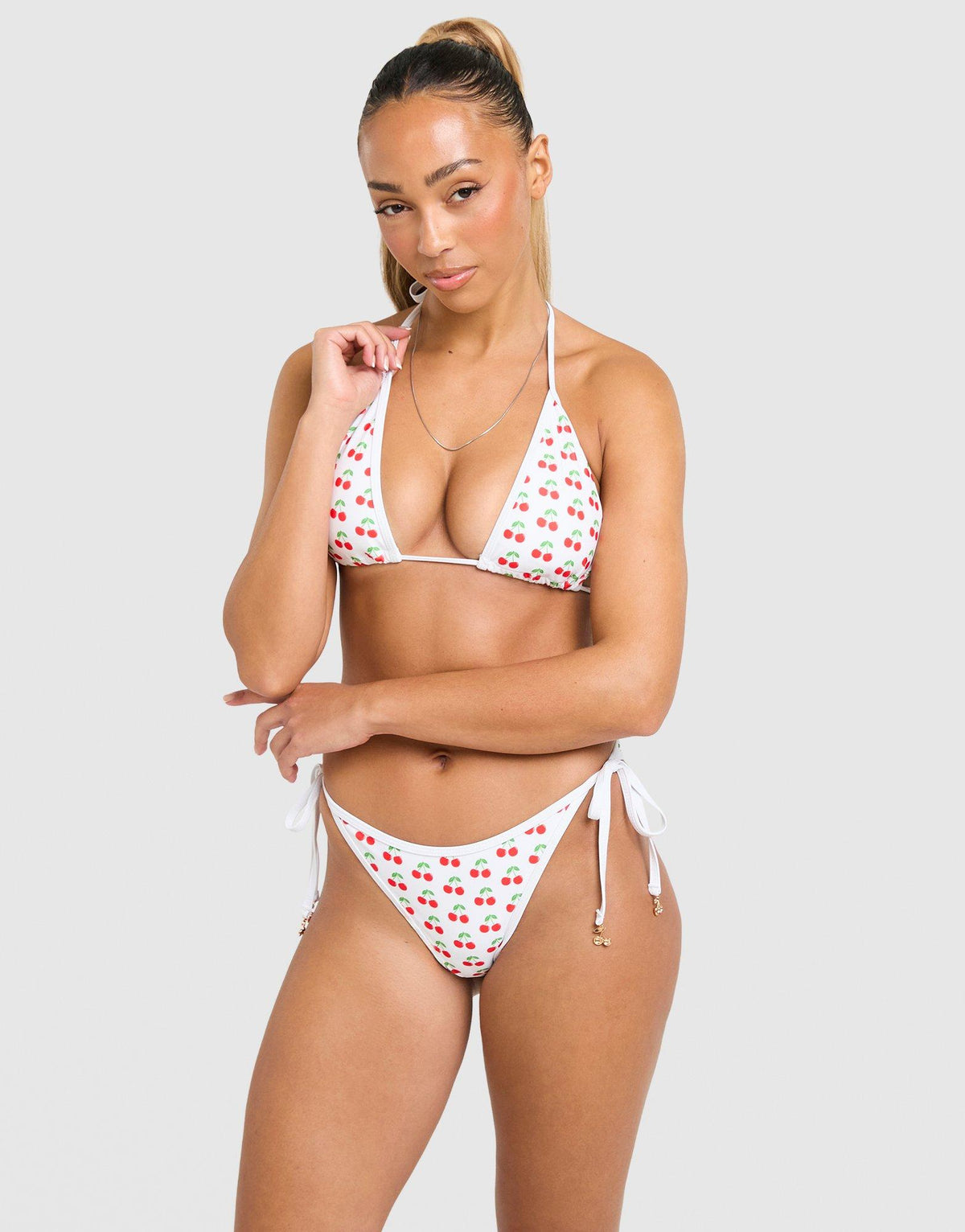 Cherry Charm Bikini Top