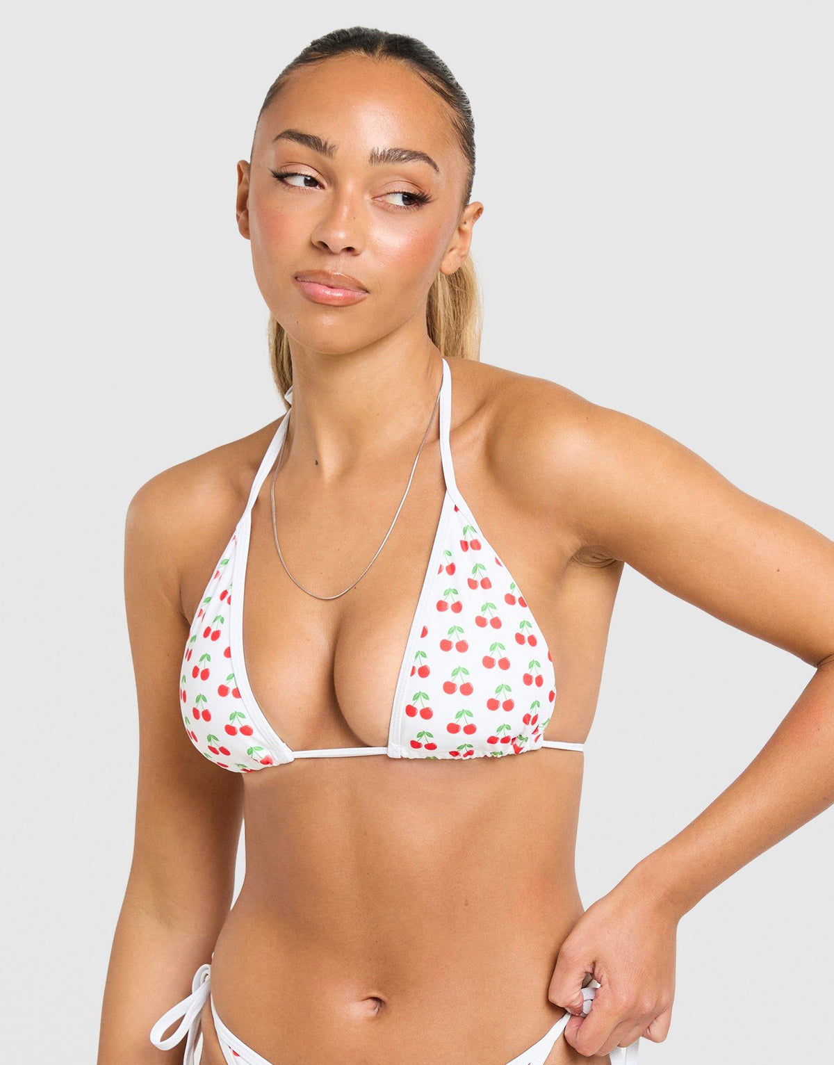 Cherry Charm Bikini Top