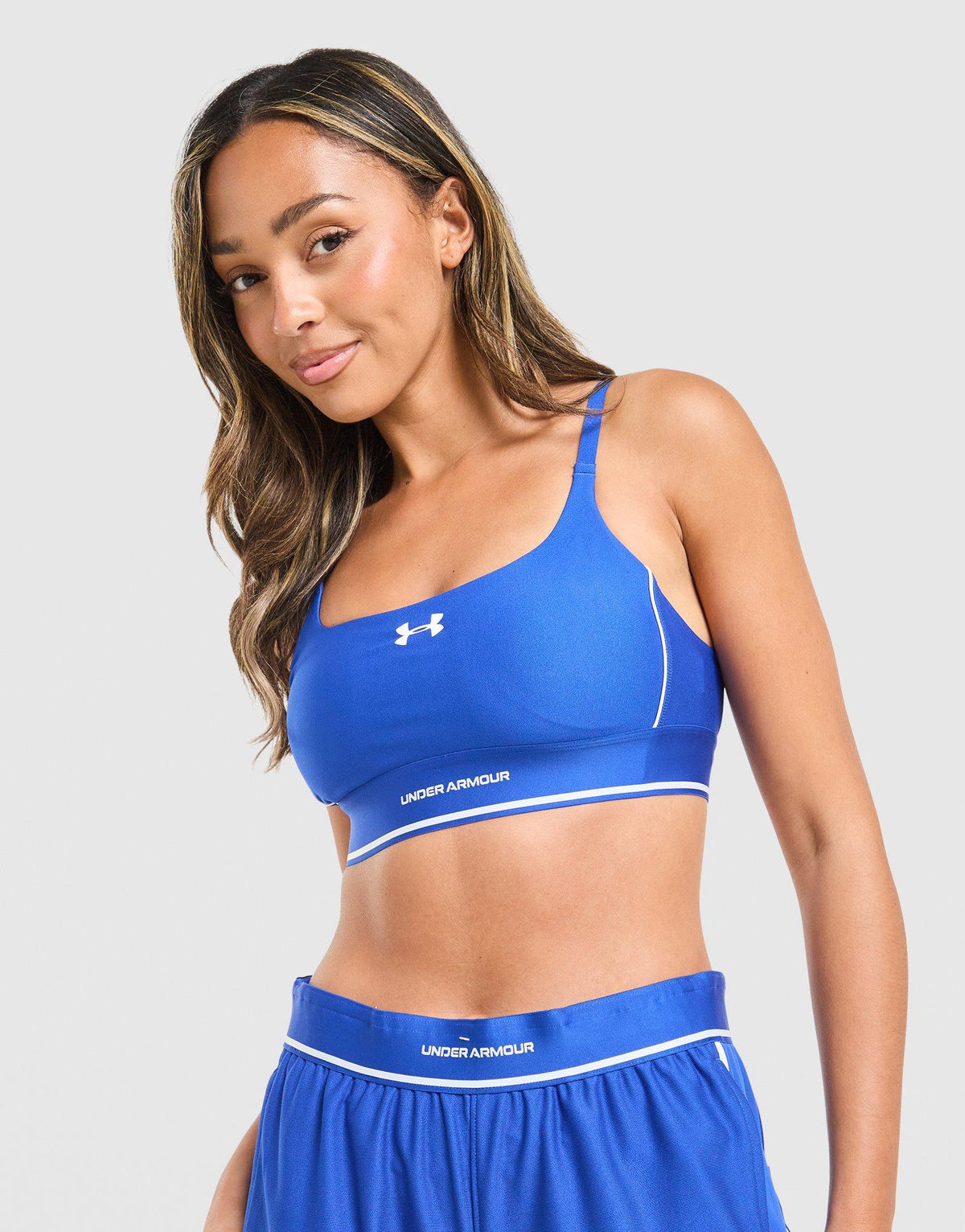 Waistband Piping Sports Bra