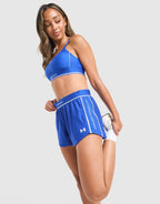 Waistband Piping Woven Shorts